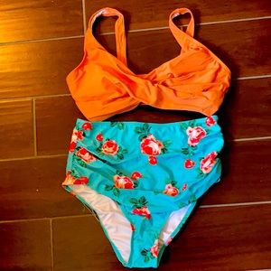 Beachsissi high waisted swimsuit